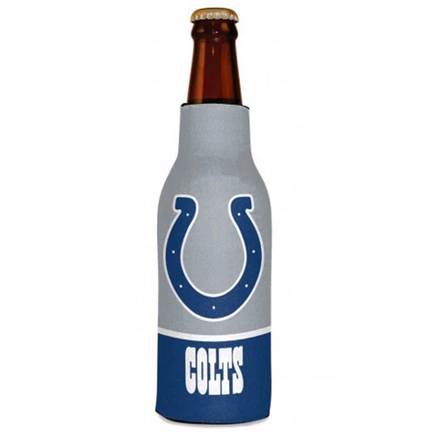 NFL Indianapolis Colts Football League Licensed Bottle Hugger Drink Cooler Cover