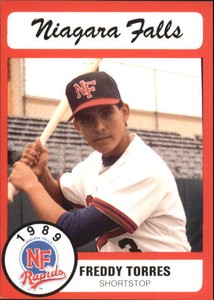 1989 Niagara Falls Rapids Pucko #22 Freddy Torres