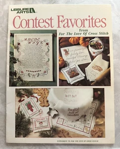 Leisure Arts CONTEST FAVORITES Kreuzstich MUSTER Vintage Kreuzstich 1990 - Bild 1 von 4