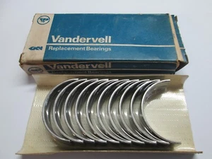 ROVER P6 2000/2200 MAIN BEARINGS SET +0.010 (VANDERVELL) - READ NOTES - Picture 1 of 1