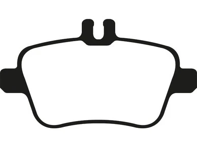 For 2017-2018 Mercedes SLC300 Brake Pad Set Rear EBC 31199RZXC Foto 1 de 4