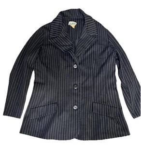 Parkshire Vintage Blazer Anzugjacke Damen Wollmix Nadelstreifen - Bild 1 von 7
