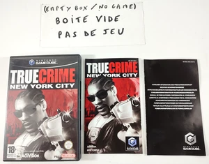 Nintendo GameCube  Boite vide et notice True Crime New York City  PAS DE JEU - Picture 1 of 2
