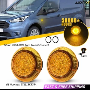 Par de luces LED de señal de giro para guardabarros Ford Transit 2010-2021 Amber Side Connect - Imagen 1 de 12