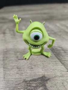 Mike Wazowski Disney Pixar Monsters Inc. PVC Figure Toy Green Waving - Picture 1 of 3