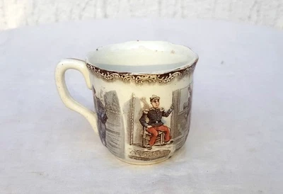 Rare et ancienne Tasse Terre de Fer – H B & Cie Choisy-le-Roi - Photo 1/4