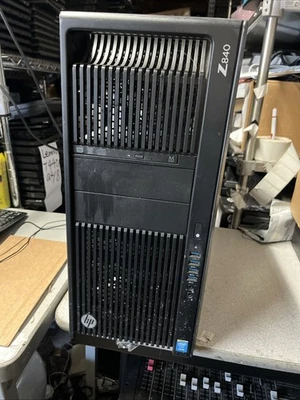 HP Z840 Workstation 8-Core 2.40GH E5-2630 v3 48GB Nvidia Quadro K4200 2TB Win10 - Image 1 of 4
