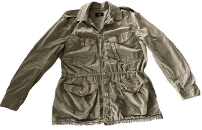 VTG Ralph Lauren RRL Double RL Utility Jacket Khaki Tan Field Military LRG Coat - Image 1 of 4