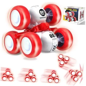6 Rounds Inertia 360° Rotating Stunt Car Toys 3-6 Year Old Kids Pull Back - Picture 1 of 7