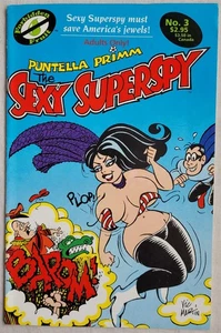Puntella Primm the Sexy Superspy #3 (Forbidden Fruit 1991) mature readers - Picture 1 of 3
