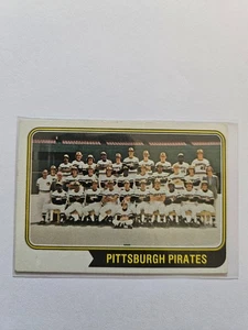 1974 TOPPS PITTSBURGH PIRATES TEAM CARD #626 EX/MT - Picture 1 of 2