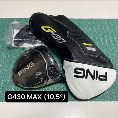 Ping G430 MAX 10.5 driver head only with head cover and wrench right Handed NEW - Image 1 of 4