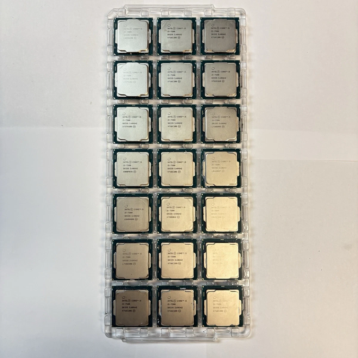 Intel Core i5-7500 CPU 9個セット Amazon.com: Intel Core i5 i5-7500T Quad-core (4 Core) 2.70