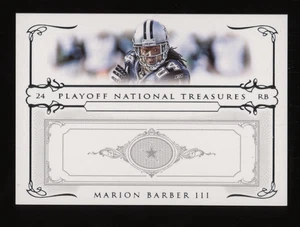 2007 Marion Barber III Playoff National Treasures Football #045/100 *NICE* - Picture 1 of 2