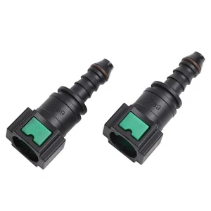 Quick Disconnect Hose Fittings Set of Two for Efficient Fluid Transfer - Picture 1 of 12