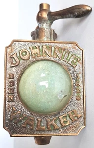 c.1900 Johnnie Walker Whisky brass bar optic measuring tap whiskey John Walker - Picture 1 of 12