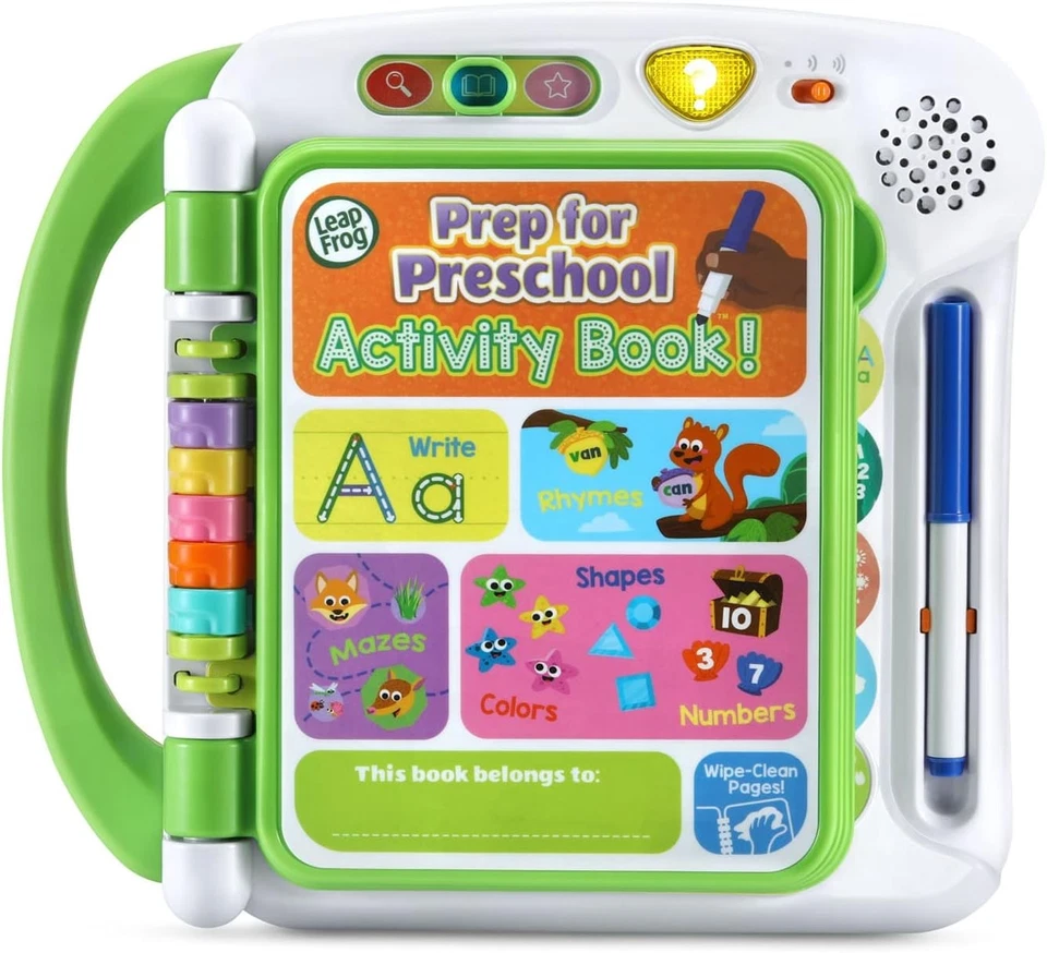 Libro de actividades LeapFrog Prep for Preescolar verde  Foto 1 de 4