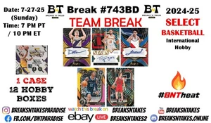PHILADELPHIA 76ERS 2024-25 Panini NBA Select International CASE Break #743BD - Imagen 1 de 1
