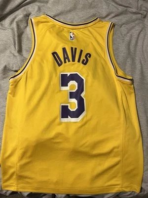 Camiseta Anthony Davis Los Angeles Lakers Fanatics Fast Break réplica edición Icono Foto 1 de 4