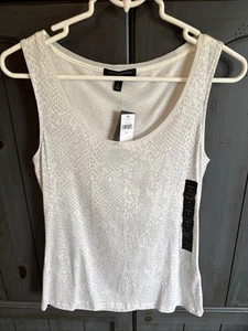 Neu Neu mit Etikett Banana Republic Luxe Touch weiches Damen-Tanktop Tiermotiv Größe Small - Bild 1 von 8