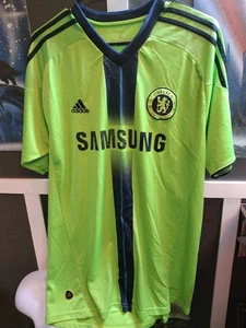 CHELSEA 2010 2011 GREEN THIRD ALTERNATE FOOTBALL SHIRT SOCCER JERSEY ADIDAS - XL - Picture 1 of 11