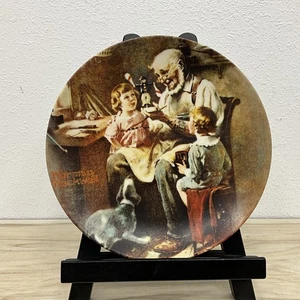 De colección Norman Rockwell 1977 Limitada - 1ª Edición "The Toy Maker". ¡Bonito hallazgo! - Imagen 1 de 2