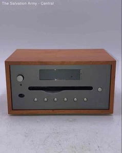 Tivoli Audio Brown Wooden Slot Front Load Anti Shock Compact CD Player - Picture 1 of 8