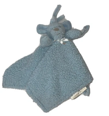 Mantas y Beyond Lovey Bear Porta Chupetes Azul Suave Sherpa Foto 1 de 4