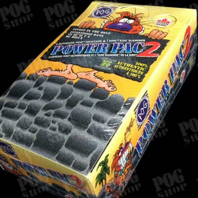 POGS 1995 Sealed Box Canada Games POWER PAC SERIES 2 Super Ultra Rare - POG SHOP - Image 1 of 4