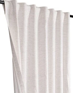 Linen Curtains,Natural Curtain in Linen Viscose Slub 50x84 Natural, 2 Panels ... - Picture 1 of 7