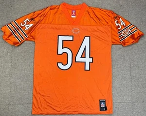 Reebok NFL Players Chicago Bears Vtg #54 Brian Urlacher Football Jersey Size L - Picture 1 of 13