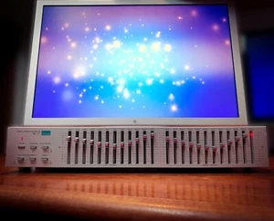 SANSUI SE-77 🌈RaRe🌈 Vintage Stereo Graphic Equalizer **BESCHREIBUNG LESEN** - Bild 1 von 5