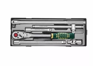 Juego de accesorios Force 6 piezas 1/2" Dr. Socket: trinquete deslizante mango en T barra de ruptura - Imagen 1 de 17