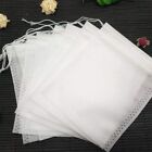 10-200x Tea Filter Bags Cotton Drawstring Seal Filter Tea Bags Tea Coffee Spice