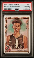 2023 Topps Allen & Ginter VICTOR WEMBANYAMA #271 Rookie Card PSA 10 GEM MINT ✨️
