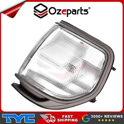 LH LHS Left Corner Light Lamp GREY For Toyota Landcruiser 80 Series 90~98 GXL - Image 1 of 4