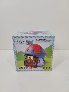 Smurf Blue Red House Schleich 49013 1978 NOB Read - Picture 1 of 6