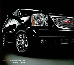 GMC Yukon SLE-1 SLE-2 SLT-1 SLT-2 2007 Denali 42 páginas concesionario folleto de ventas - Imagen 1 de 1