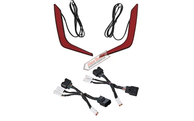 Alforja LED Kuryakyn Omni detalles y adaptador Plug-N-Play Honda Gold Wing 18-20 Foto 1 de 4