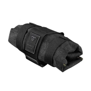 Topeak Burrito Pack Saddle Bikepack Black Water Resistant Bikepacking Touring - Picture 1 of 9