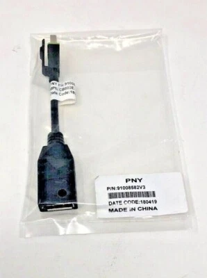 PNY Mini Display Port Male to Display Port Female Adapter 91008582V3 Brand NEW - Image 1 of 4