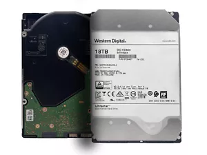 Disque dur d'entreprise WD Ultrastar DC HC550 18 To SATA 6G 3,5" 7200 tr/min - WUH721818ALE6L4 - Photo 1/9