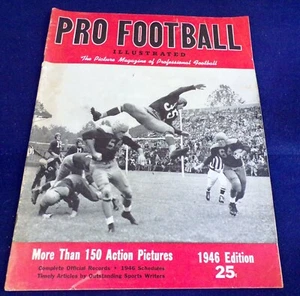 1946 PRO FOOTBALL ILLUSTRATED MAGAZINE ~ The Picture Magazine of Pro Football - Picture 1 of 2