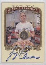 2012 Upper Deck Goodwin Champions Auto Joey Chestnut #A-JC Auto