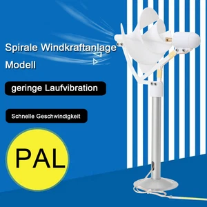 Spirale Windkraftanlage Wind Windgenerator Windrad Windturbine Kleinwindanlage - Bild 1 von 12