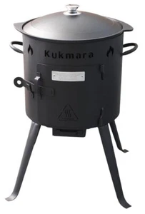 SET Horno de Fuego Utschak Ø29 cm con Revestimiento Antiadherente Kazán 4,5 L Litros Kazán - Imagen 1 de 3