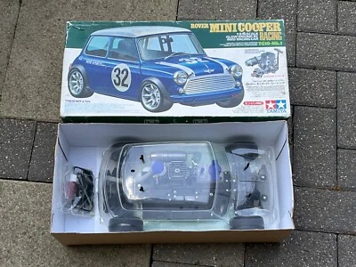 Tamiya 44021 TG10 Mk.1 1/8 Mini Cooper New Built (Glow Engine Nitro) - Image 1 of 4