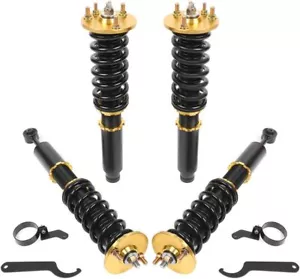 cciyu Coilover Sospensione Ammortizzatori Coilover Regolabile Kit Abbassamento Fit - Foto 1 di 8
