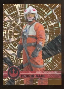 PEDRIN GAUL 2017 Topps Star Wars High Tek ORANGE MAGMA PARALLEL SP /25 - Picture 1 of 6