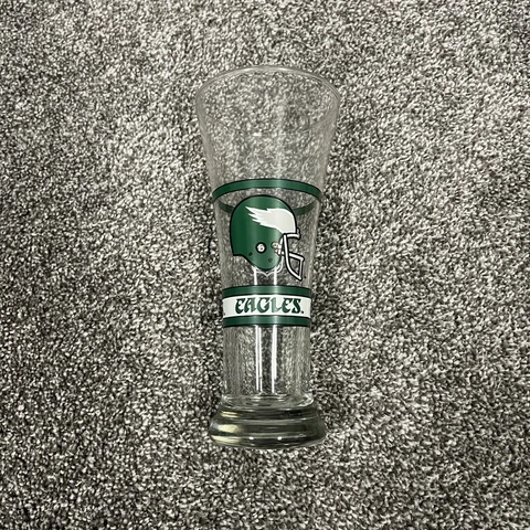 PHILADELPHIA EAGLES VINTAGE BUDDY RYAN ERA 1990'S NFL BEER GLASS Cover